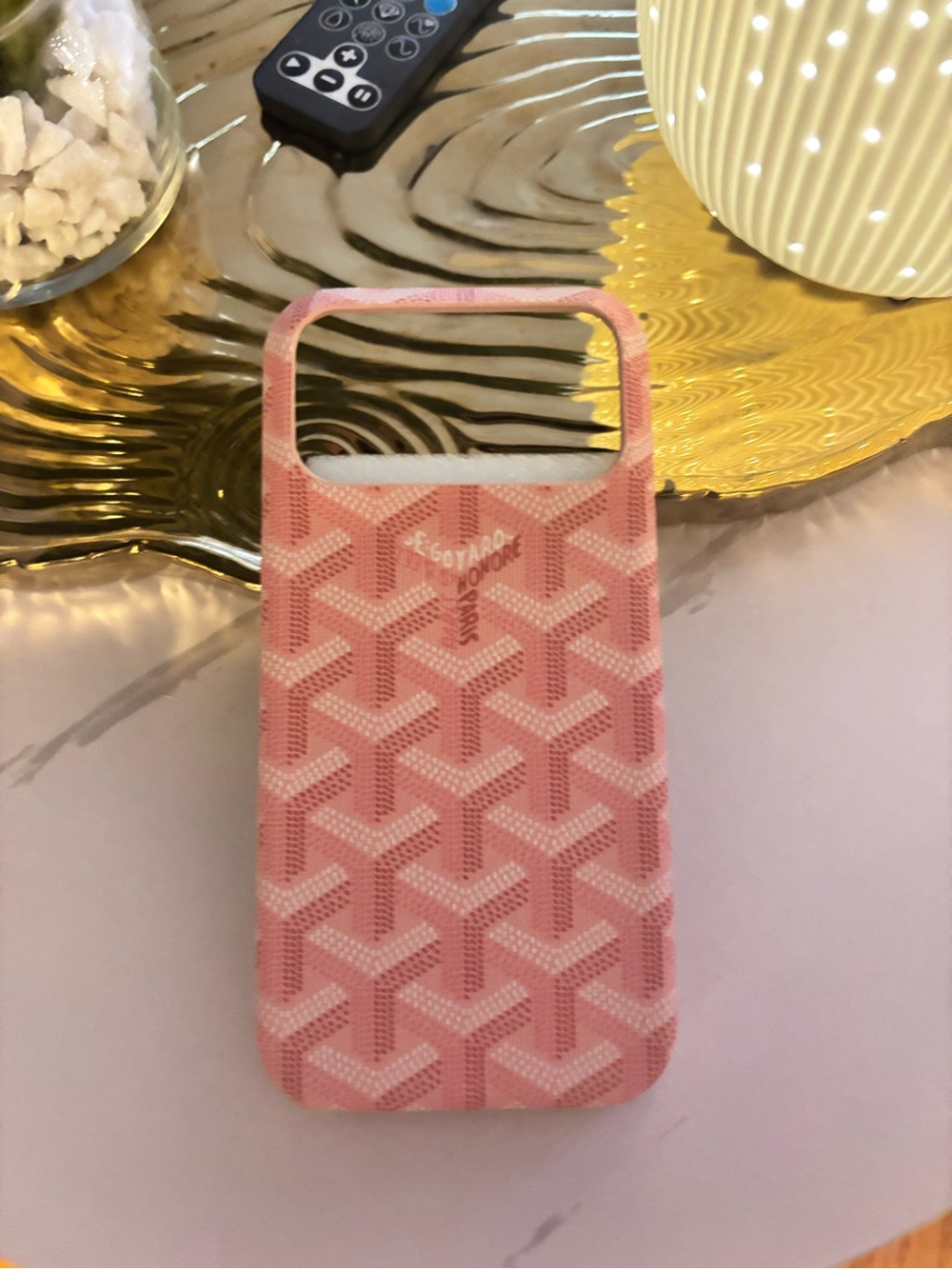 NewStylish Pink Patterned Phone Case for iPhone 17pro max